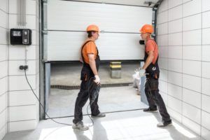 garage door won't shut