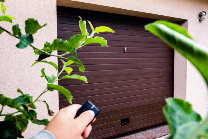 garage door opening slow